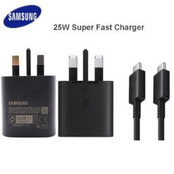 Alternative view of Original Samsung 25W PD Fast Wall Charger With USB Type-C to C Cable