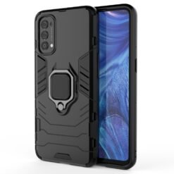 Alternative view of Oppo Reno 4 Armor Heavy Duty Full Body Protection Casing Cover + 3D Full Cover Tempered Glass