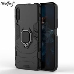Alternative view of Huawei Y9s  Armor Ring Case + 3D Glass Protector