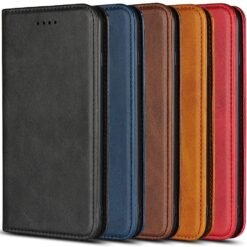 Alternative view of Oppo A76/A96 Series PU Leather Magnetic Suction Flip Wallet Case