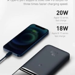 Alternative view of Baseus Magnetic Power Bank, 10,000mAh Mag-Safe Wireless Portable Charger, PD 20W USB-C Battery Pack