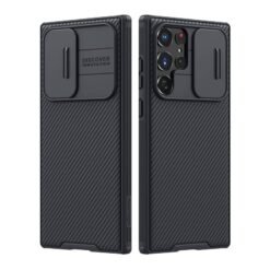 NIllkin Camshield Case for Samsung Galaxy S22 Ultra