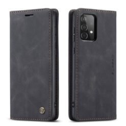 Samsung A Series CaseMe Leather Flip Cover - Black