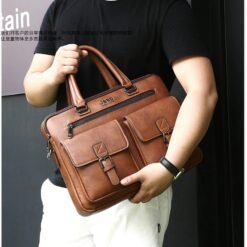 Alternative view of JEEP BULUO Wise Classic Business Choice British Style Laptop Bag