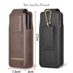 Alternative view of Z Fold Series 5G Pouch Belt Clip Holster Flip Case Waist Bag Leather Case