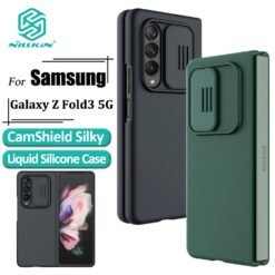 Samsung Galaxy Z Fold 3 Nillkin CamShield Silicone Case with Camera Cover