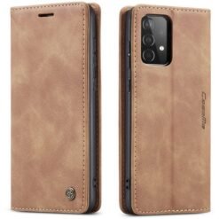Samsung A Series CaseMe Leather Flip Cover - Brown