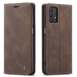 Samsung A Series CaseMe Leather Flip Cover - Coffee Brown