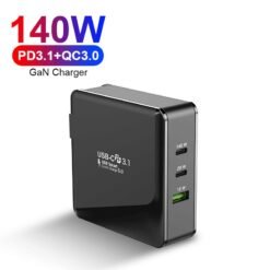 Alternative view of Baseus 140W GaN Charger USB Type C PD3.1 Fast Charge