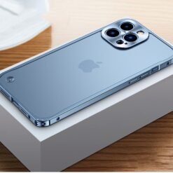 Alternative view of Luxury Premium Metallic Matte Transparent Shockproof Case for iPhone Series