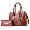 Cocifer Fashion Designer 2-in-1 Premium Quality Tote Ladies Handbag Set