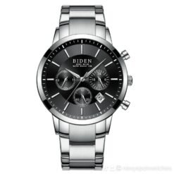 Alternative view of Men Watch Business Luxury Fashion Style Multifunction Waterproof Quartz Stainless Steel Watches