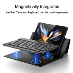 Alternative view of GKK Bluetooth Wireless Keyboard for Samsung Galaxy Z Fold Series with Pen Slot