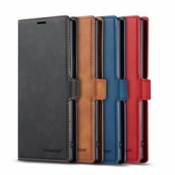Alternative view of Samsung Galaxy S23 Series Leather Magnetic Wallet Flip Case