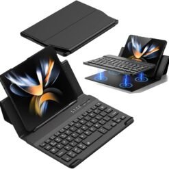 GKK Bluetooth Wireless Keyboard for Samsung Galaxy Z Fold Series with Pen Slot