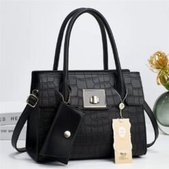 Alternative view of Dirm Stone Pattern 2-Piece New Design Fashion Handbag