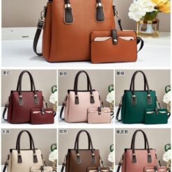 Alternative view of Versatile City Fashion 2-in-1 Leather Ladies Handbag
