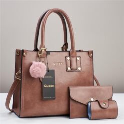 Alternative view of QUEEN 3 in 1 New Fashion Women Shoulder and Hand Bag
