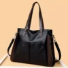 IELGY Fashionable large-capacity Multipurpose Mandy Fashion Grain Leather Crossbody handbag