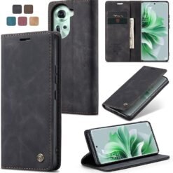 Oppo Reno 11 Pro 5G Series CASEME Premium Quality Leather Flip Cover