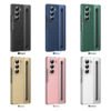 Luxury Premium Electroplated PC+PU Leather Folding Phone case Cover for Samsung Galaxy Z FOLD 3/Z FOLD 4