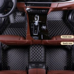 Alternative view of Luxury Premium Leather 7D Car Mats Waterproof Durable Easy Clean Non Skid Customized Car Floor Matc