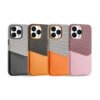 Luxury Premium Magsafe Wireless Leather Fiber Flocked Wallet Holder Case Cover For iPhone Series