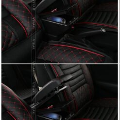 Alternative view of Luxury Premium Microfibre Leather Universal Armrest Centre Console Storage Box