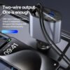 120W 4 IN 1 Retractable Car Charger USB C Cable  Fast Charge Cord Adapter PD QC3.0