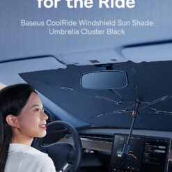 Alternative view of Luxury Premium Uv Protection Folding High Shading Windshield High Shading Silver Sunshade