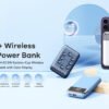 Remax PD20W QC22.5W Mini Wireless Portable Power Bank 10000Mah