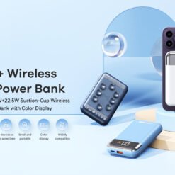 Remax PD20W QC22.5W Mini Wireless Portable Power Bank 10000Mah