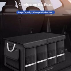 Luxury Premium Large Capacity Collapsible Premium Durable Storage Car Trunk Organizer