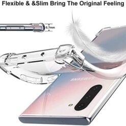 Alternative view of Luxury Premium Anti-Burst Transparent Case Cover For Samsung Galaxy Note 10/Note 10 Plus