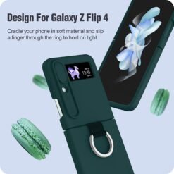 Alternative view of NILLKIN CamShield Silky Silicone Camera Protection Case for Samsung Galaxy Z Series