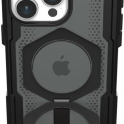 Alternative view of URBAN ARMOR GEAR Plasma XTE Kickstand Wireless Charging Case Cover for iPhone 15 Pro Max