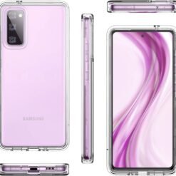 Luxury Premium Anti-Burst Transparent Case CoverFor Samsung Galaxy S20 FE
