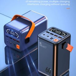 Luxury Premium X-TIGI 60000MAH 100W Portable Fast Charging Outdoor Powerful Powerbank