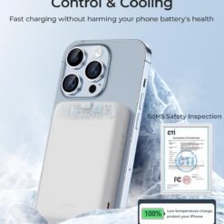 Alternative view of BENWIS PA-PBK-2 10000mAh Magsafe Magnetic Wireless Portable Power Bank