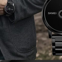 Alternative view of SKMEI Luxury Casual Minimalistic Watches Alloy Case Waterproof Wristwatch Fashion