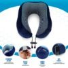 Memory Foam U-shaped Neck Soft Travel Pillow Massage