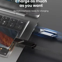 Alternative view of WIWU 4 in 1 100W USB USB Type C To USB C Cable Fast Charging Lighting Data Cord