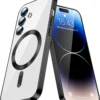 Luxury Premium Transparent Plating Anti-Scratch with Full Camera Cover For Samsung Galaxy S24/S24 Plus