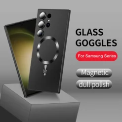 Magsafe Wireless Charging Camera Lens Protection Case Cover For Samsung Galaxy S24 Ultra