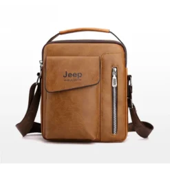 Alternative view of JEEP BULUO Casual High Quality Shoulder Bag Vintage Crossbody Bag