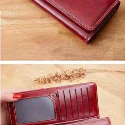 Alternative view of Luxury Premium PU Leather High Quality Fashion Women Purse Cards Holder