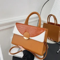 Alternative view of Luxury Premium New Fashion Single Shoulder Commuter Crossbody Designer Handbag