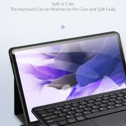 Alternative view of Luxury Premium Smart Wireless Protective High-quality Bluetooth  Keyboard Case Cover