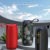 Awei Y370 Original Bluetooth Speaker Music Super Power Bass 20W IPX5 Outdoor HiFi 3D Sound Bar With Led For PC