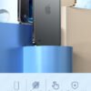 Luxury Premium Metallic Matte Transparent Shockproof Case Cover and 3D Glass Protector for iPhone  14 Pro Max